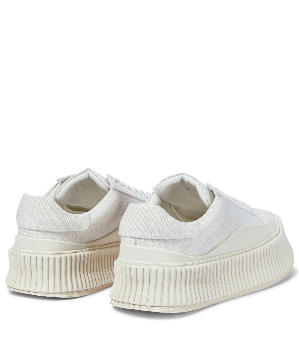 platform sneakers canvas