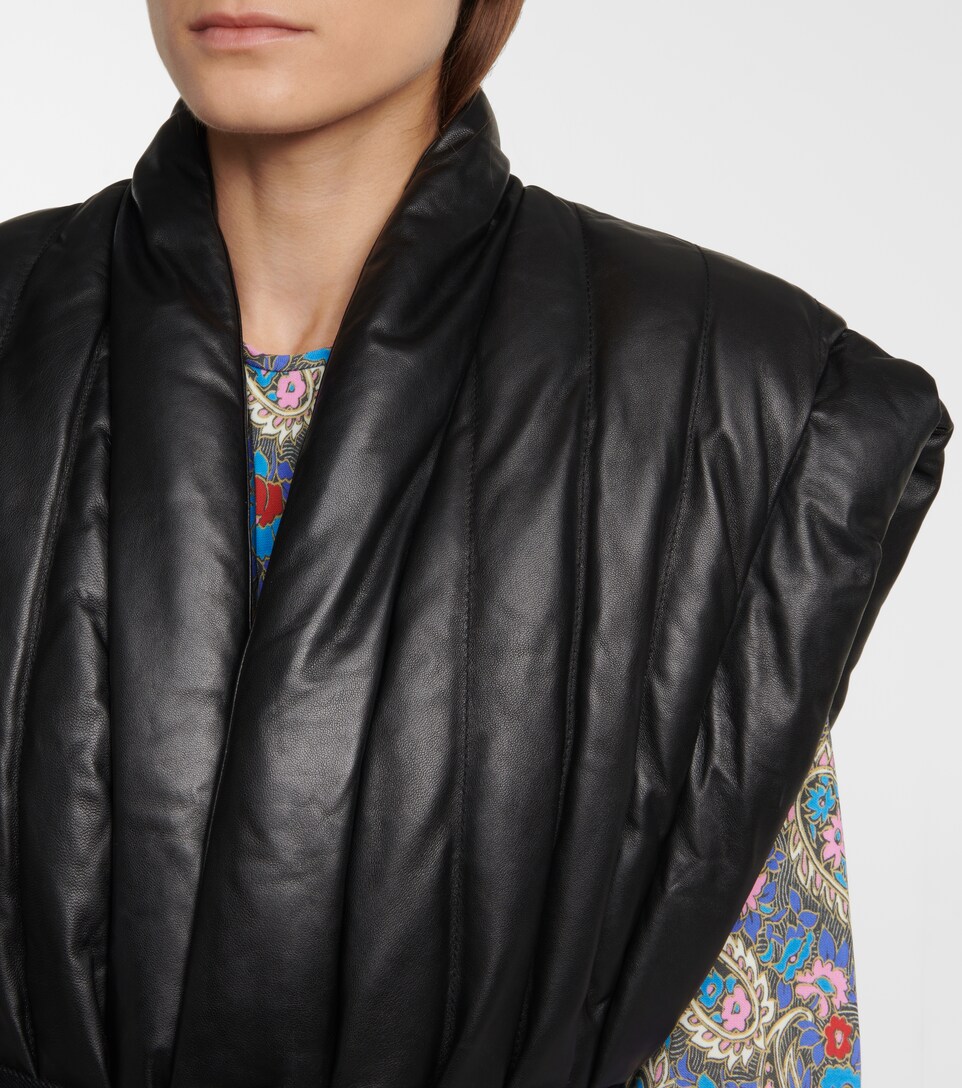 isabel marant leather jacket