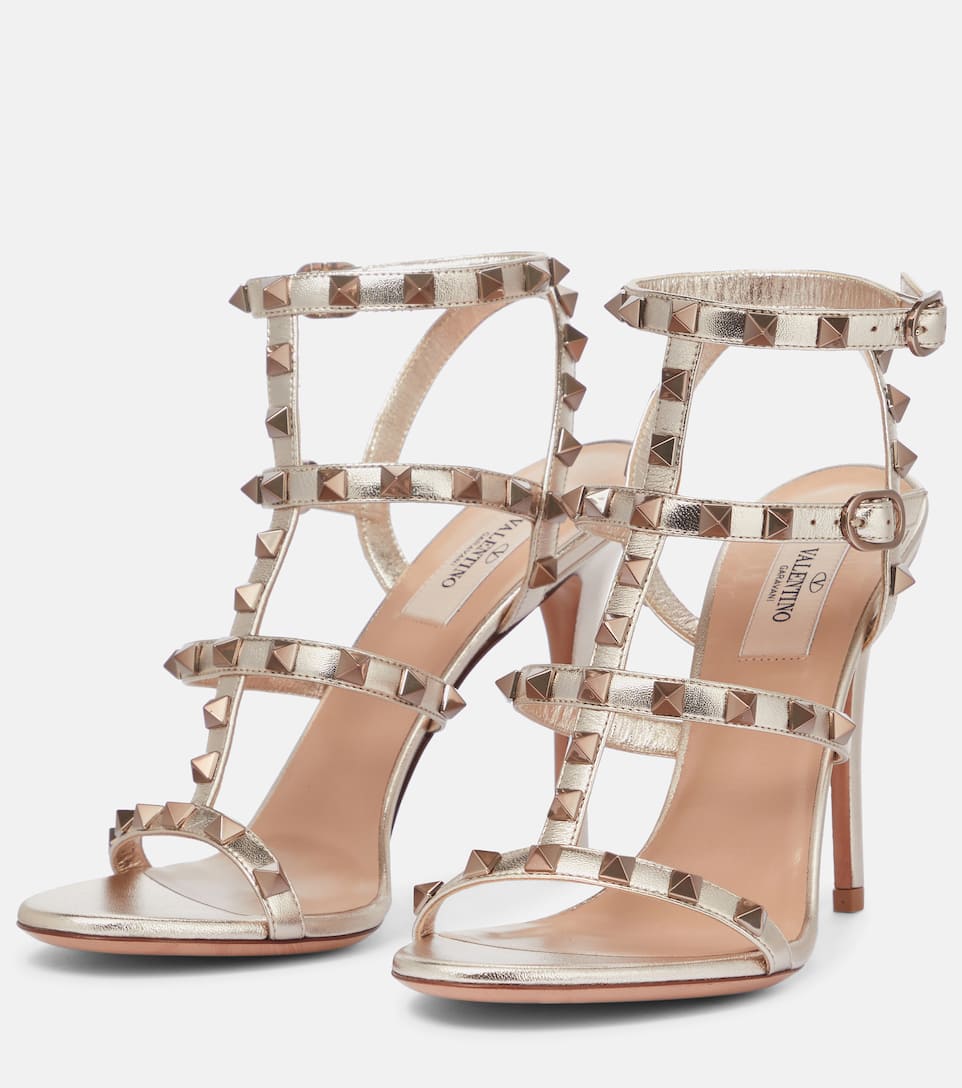 Valentino Garavani Rockstud Leather Sandals Mytheresa