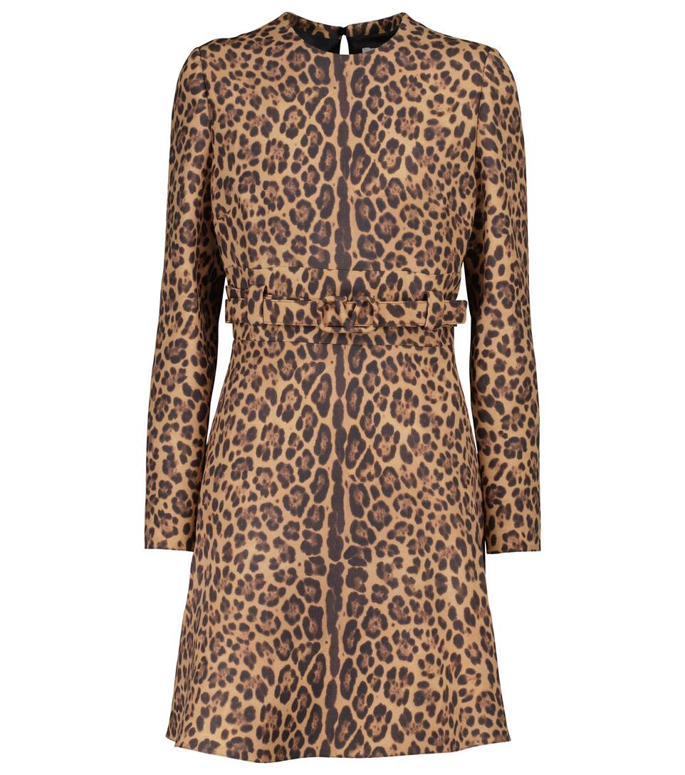 Valentino leopard dress clearance