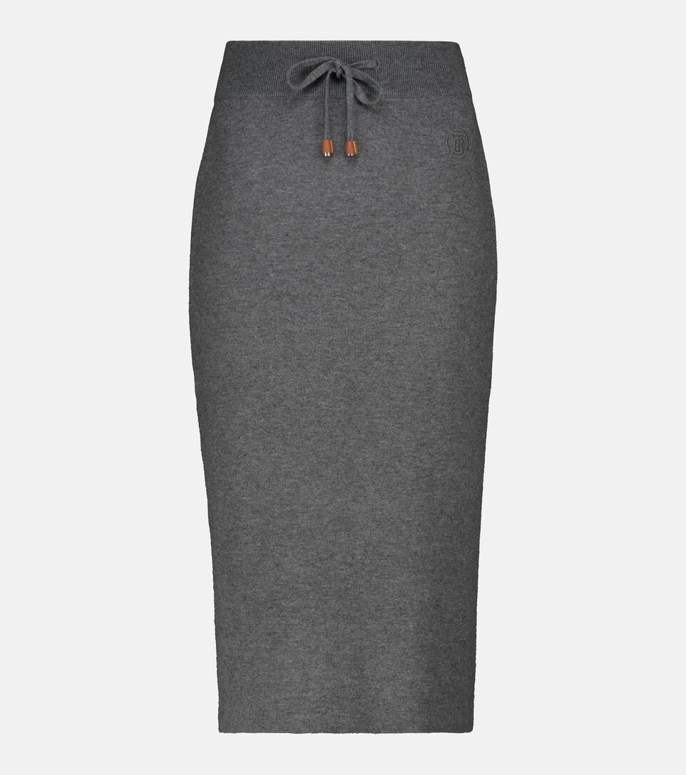 burberry falda white