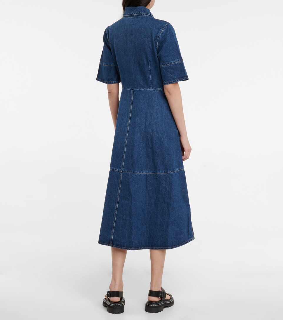 CO - Denim midi dress | Mytheresa