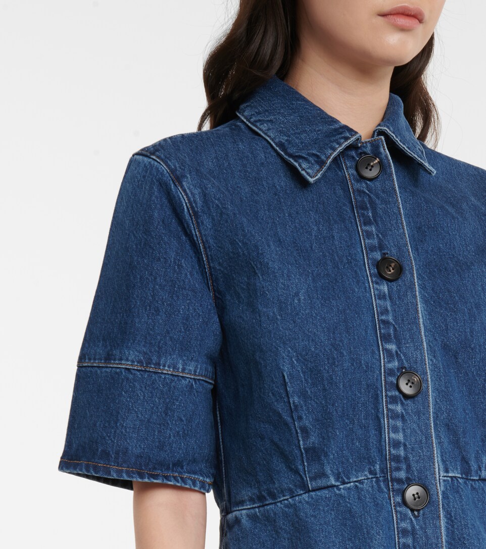 CO - Denim midi dress | Mytheresa