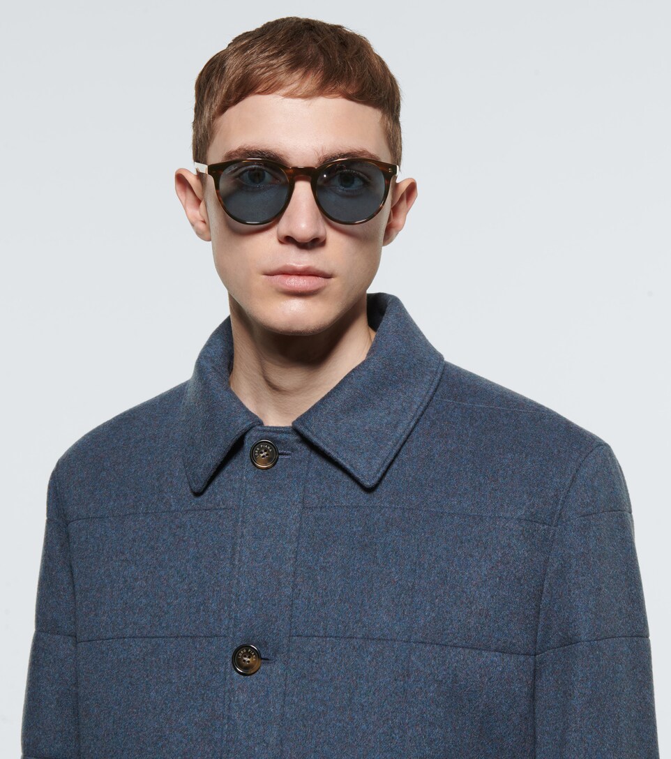 Loro Piana - Occhiali Maremma rotondi in acetato | Mytheresa