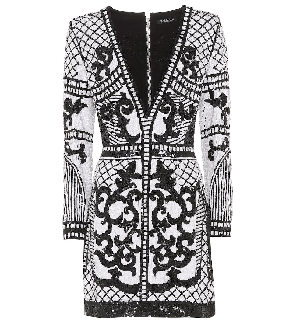 Click to view more detailed imagery on our partner's website Balmain Embellished Minidress