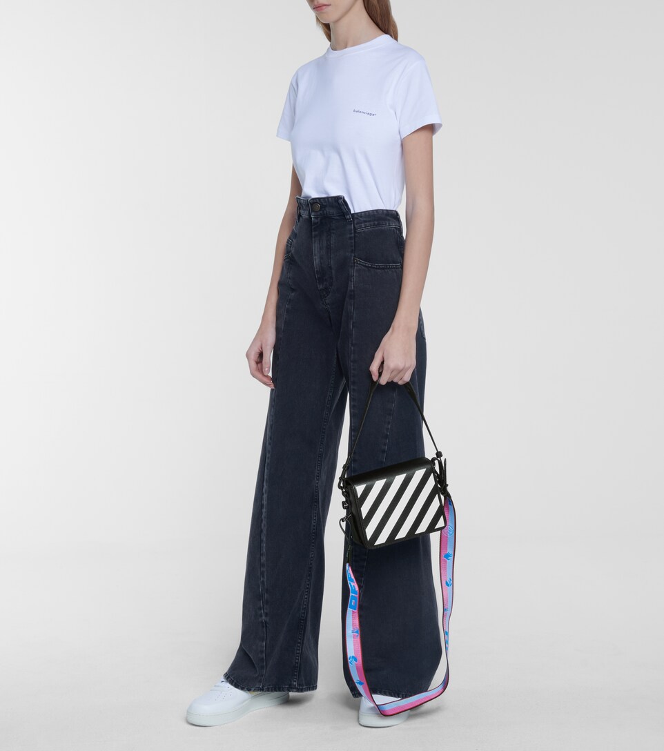 Diag Small leather shoulder bag | Mytheresa
