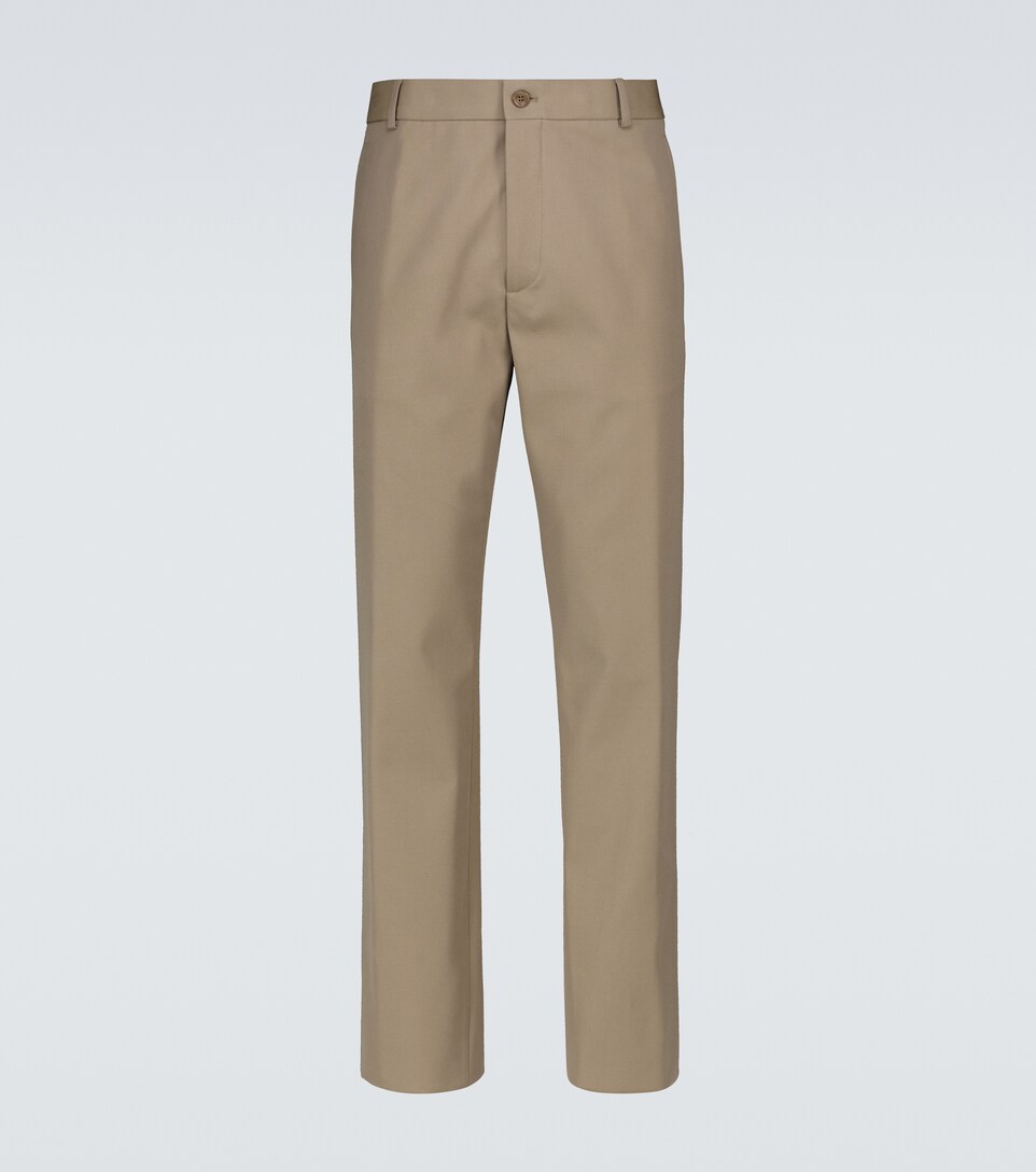 Loro Piana - Cotton and wool chino 