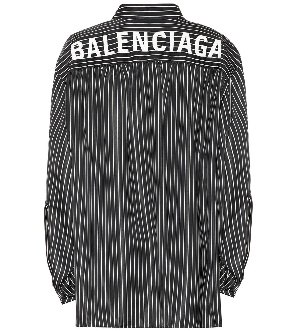 Scarf Striped Shirt | Balenciaga 