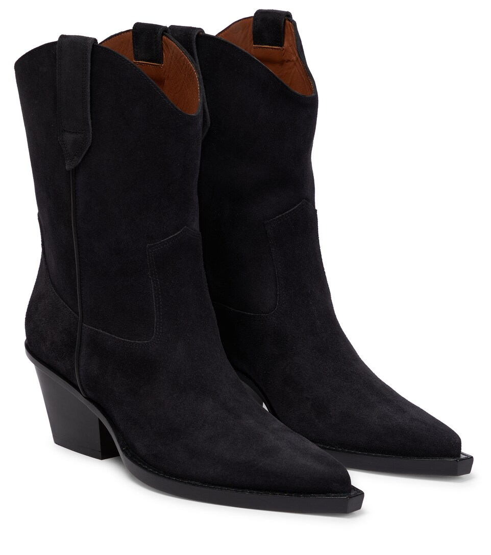 paris texas black suede boots