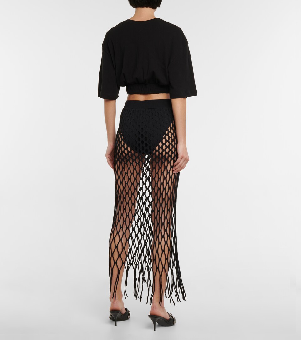 Dion Lee - Fishnet maxi skirt | Mytheresa