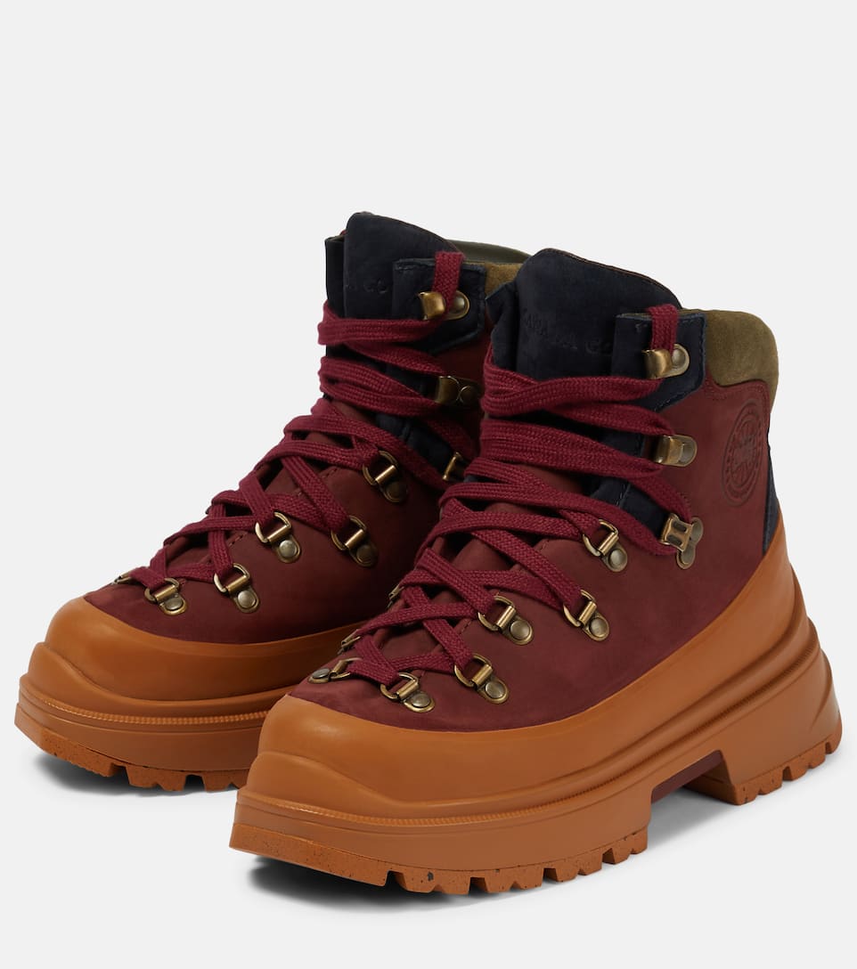 Canada Goose Journey leather trekking boots Mytheresa