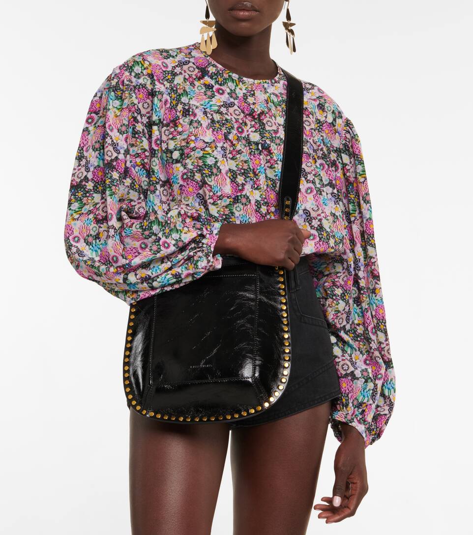 Isabel Marant Oskan New leather crossbody bag Mytheresa