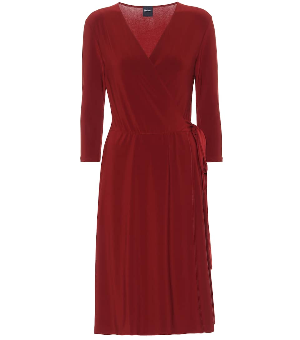 Dida stretchjersey wrap dress