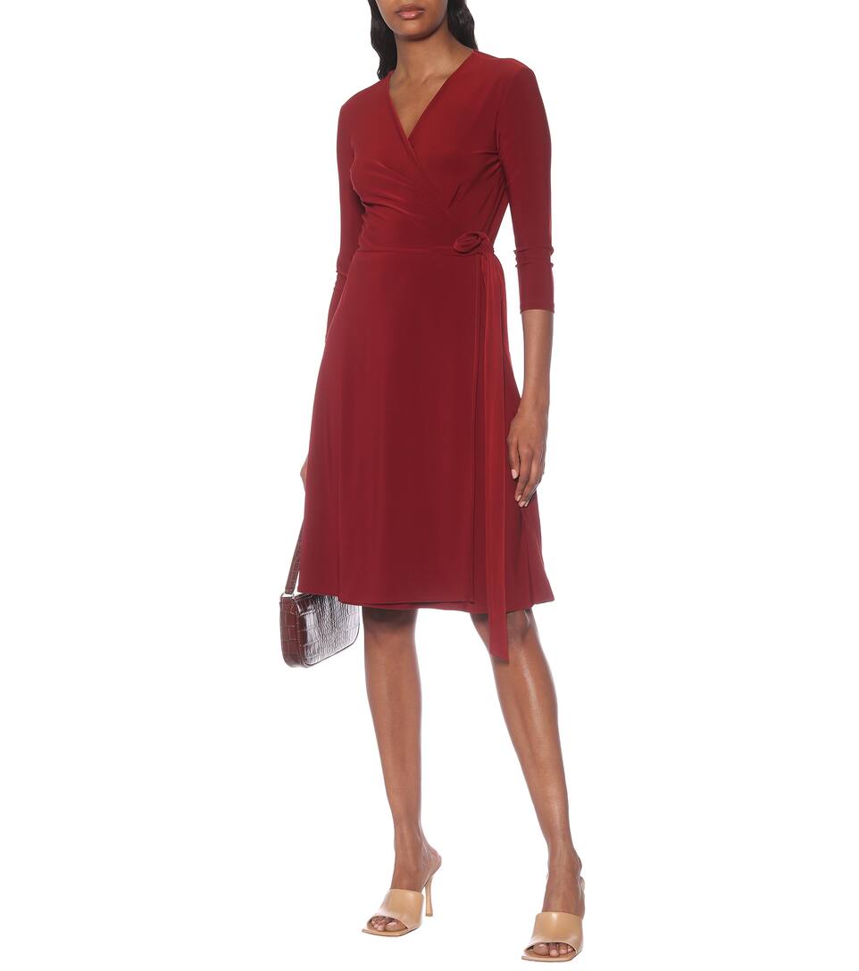 Dida stretchjersey wrap dress