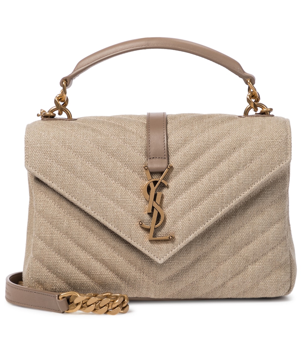 ysl linen tote