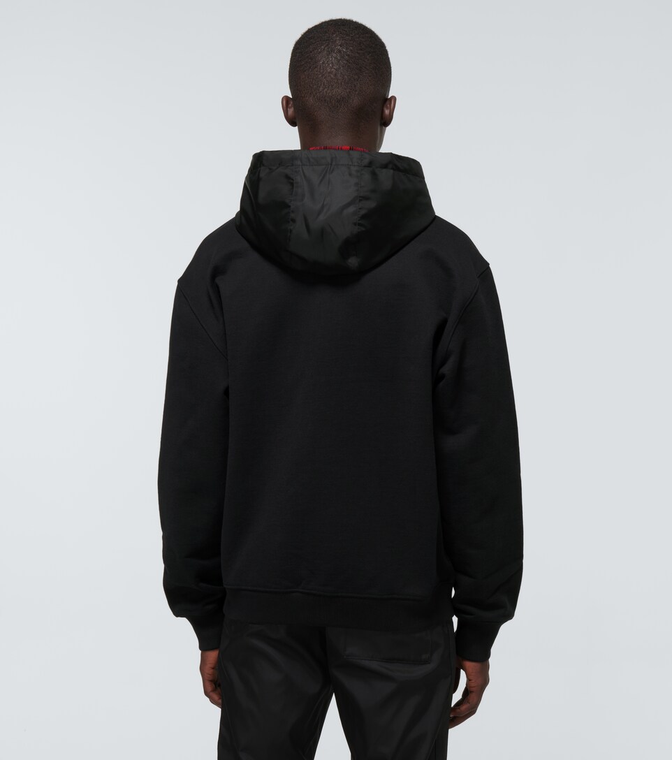 prada nylon hoodie