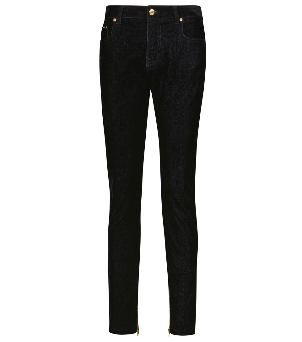 Tom Ford - Ankle-zip high-rise slim 