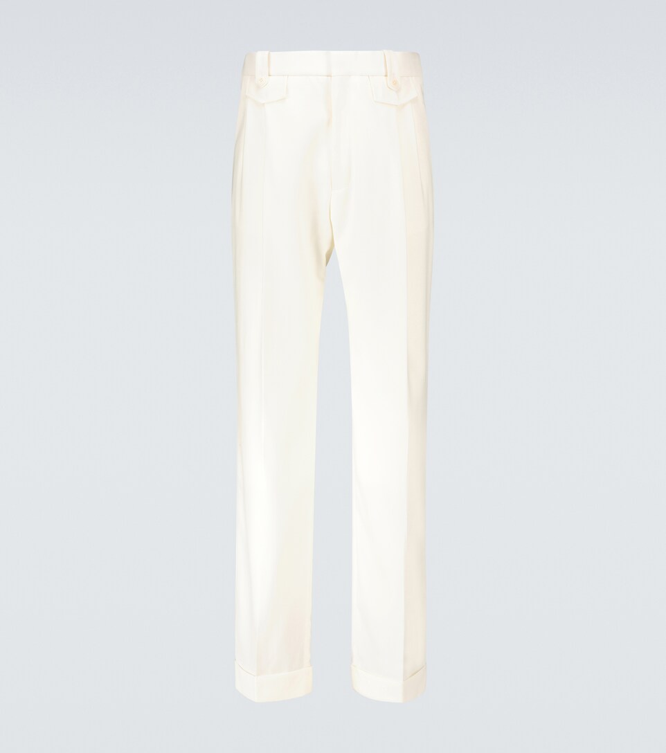 Ticket Pocket Pleated Pants 