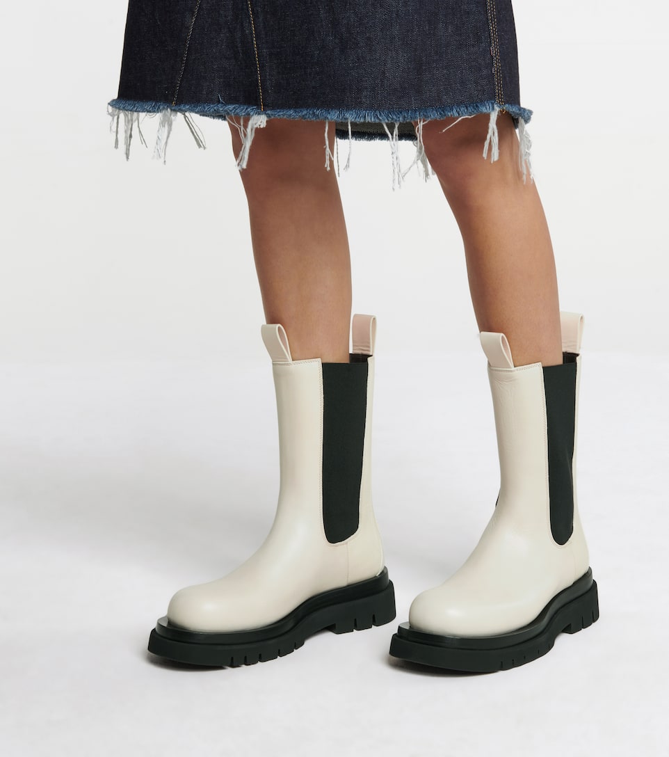 bottega veneta lug sole boots