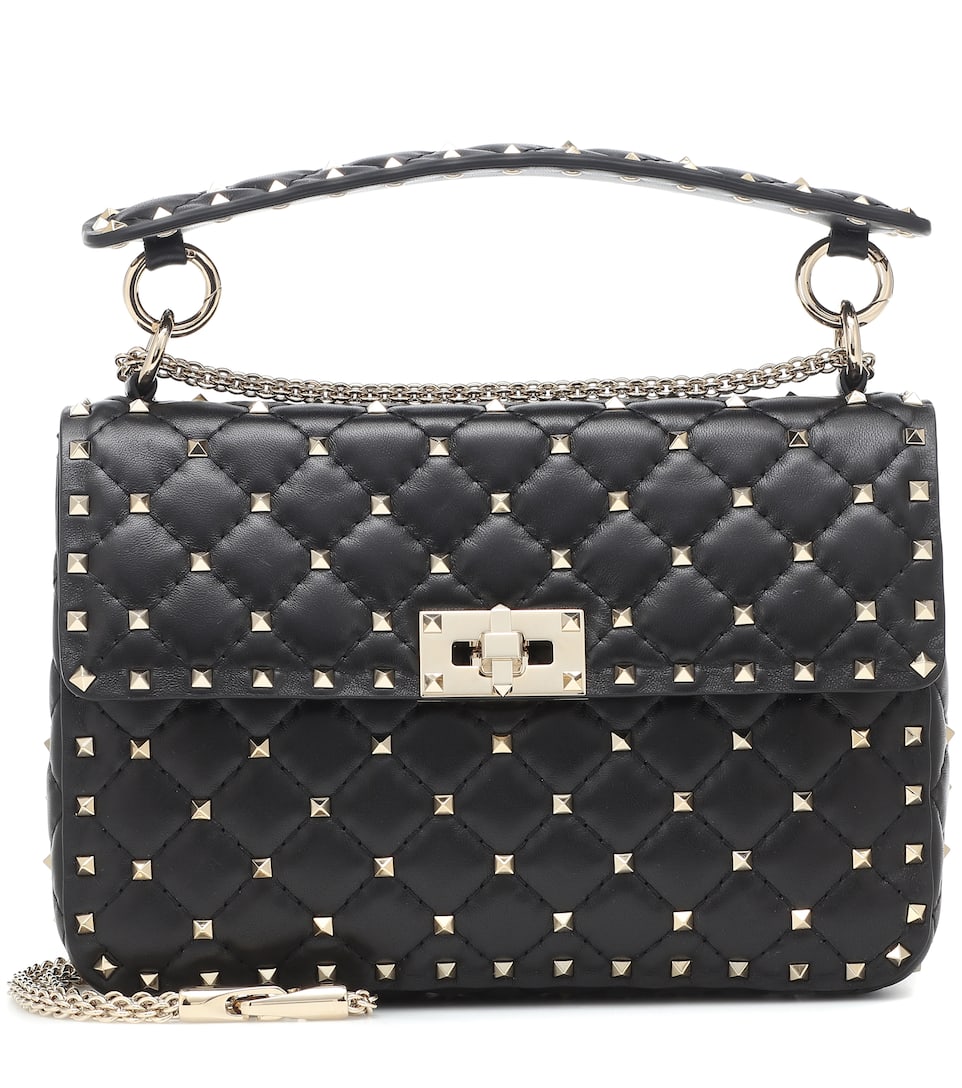 Valentino Garavani Rockstud Spike Medium Leather Shoulder Bag