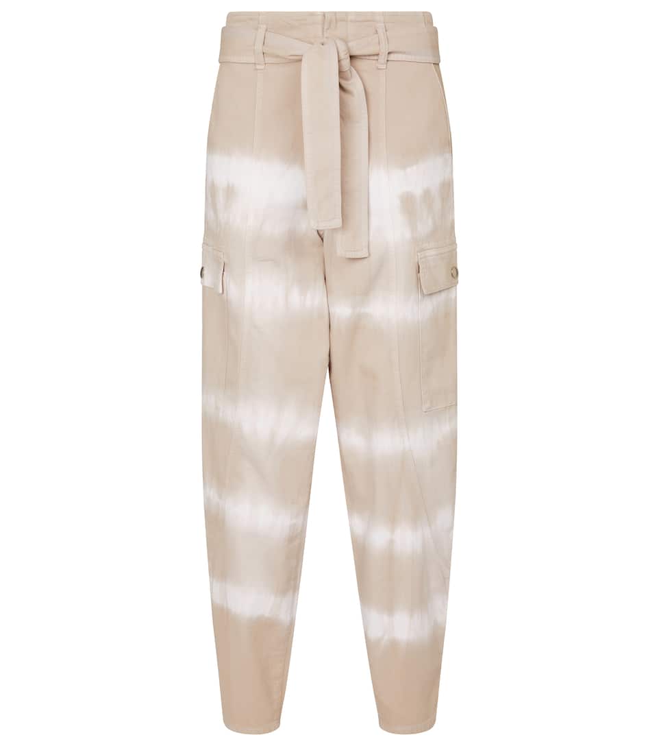Tie dye stretch pants clearance
