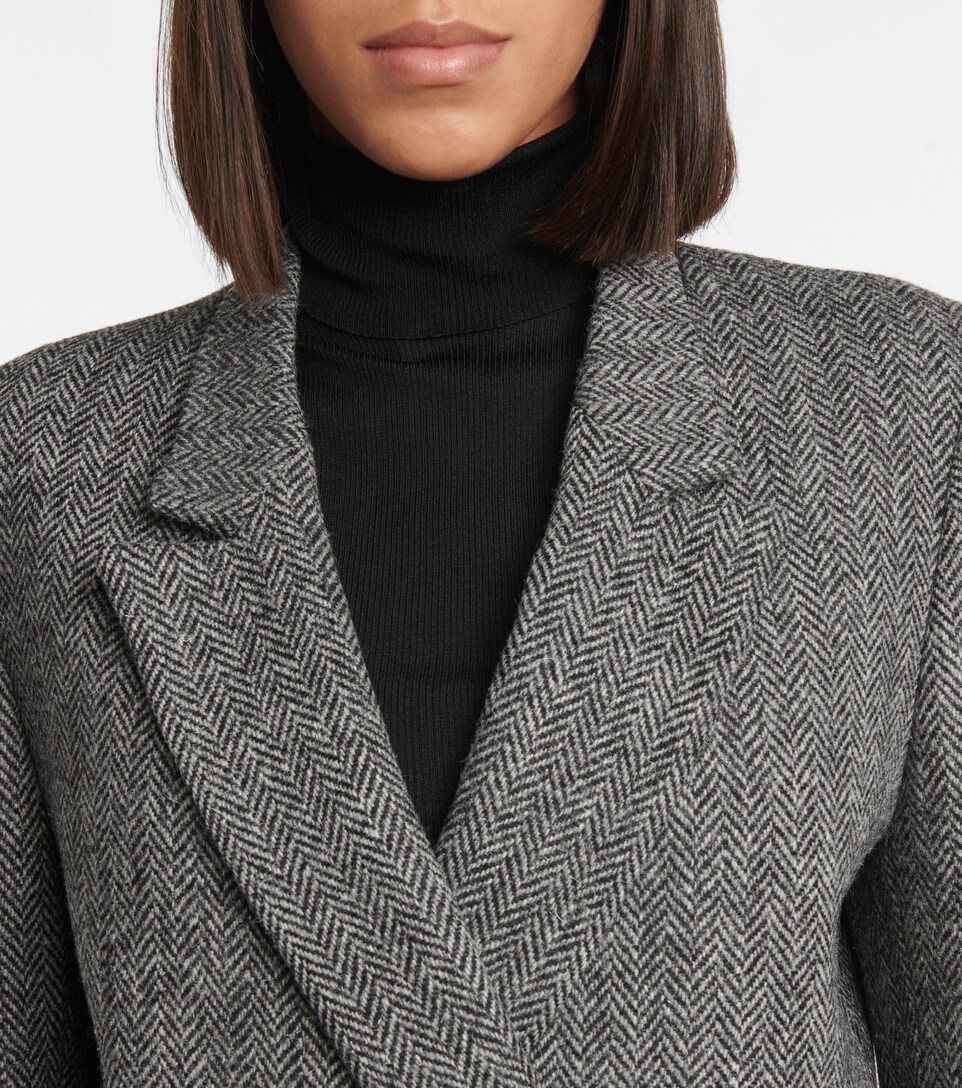 wool tweed blazer