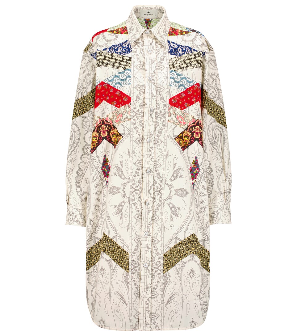 Etro - Printed shirt dress | Mytheresa
