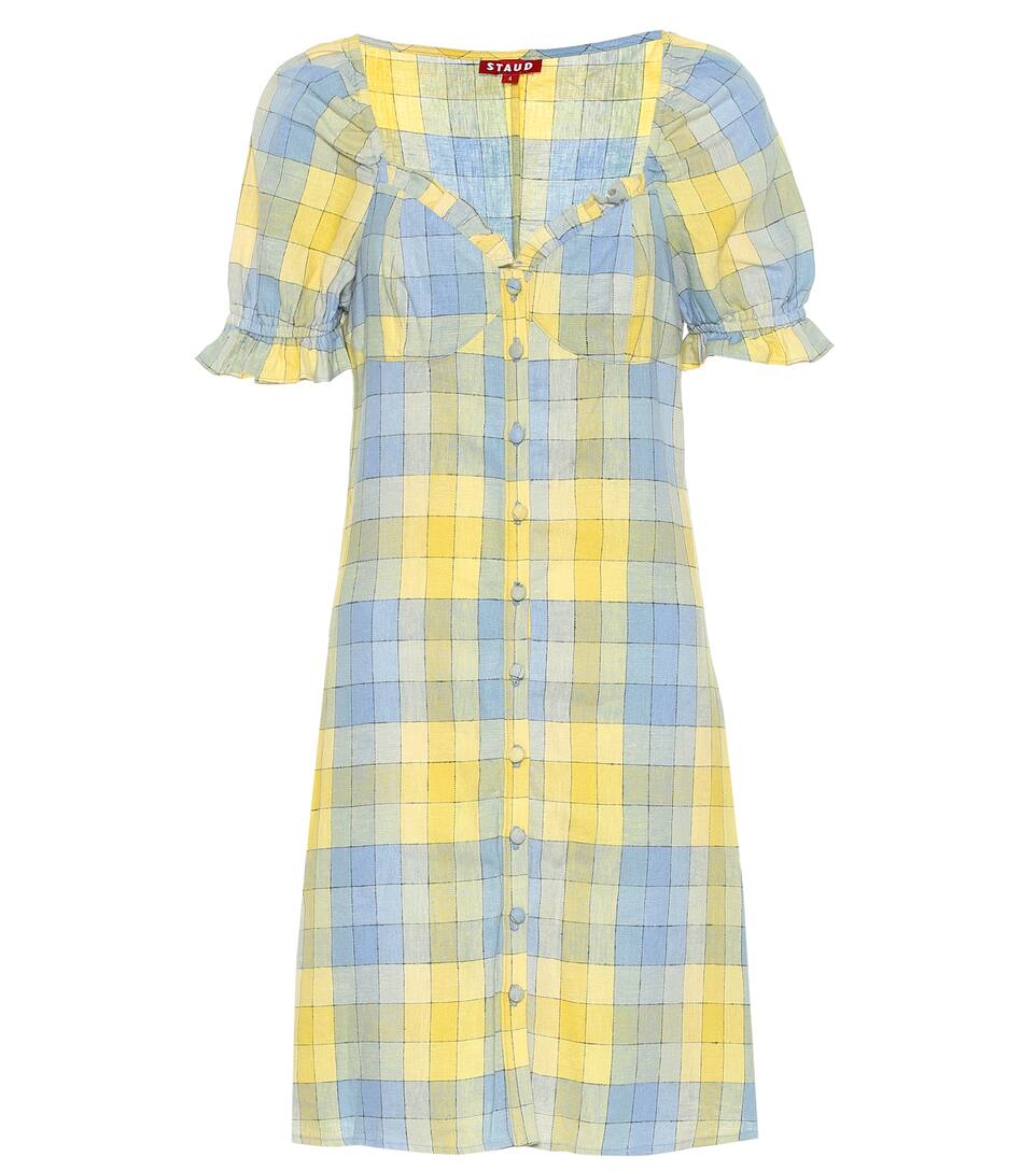Misto A In Mytheresa Abito Quadri Sui LinoStaud WD9IE2H