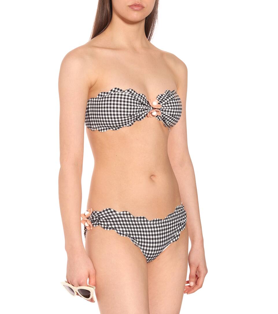Bikini À De Antibes Marysia Culotte Carreaux Flower 35ARLj4
