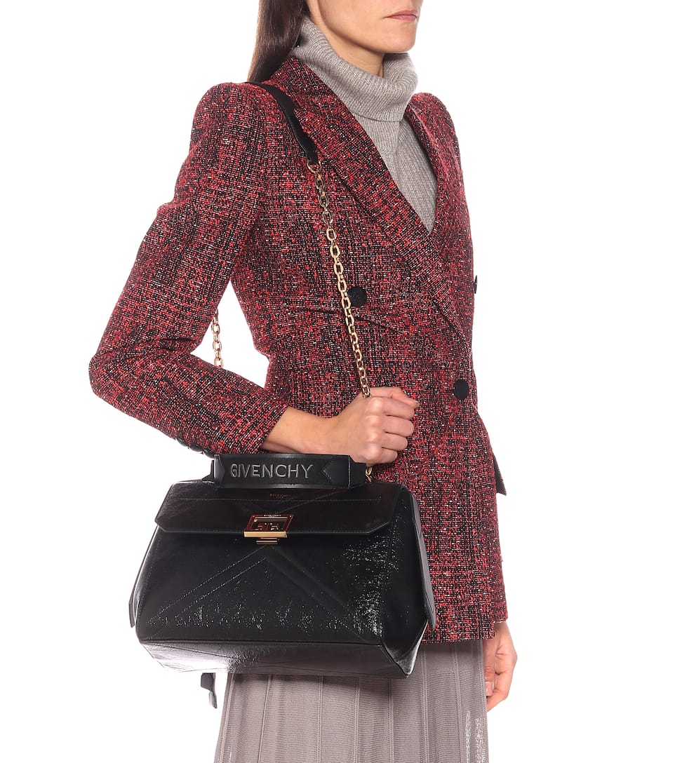 Id Medium Leather Shoulder Bag Givenchy Mytheresa