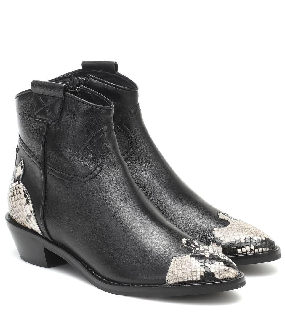 see by chloe western boots