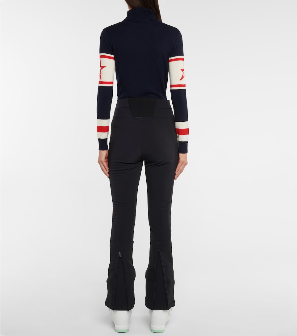 Aurora soft shell flared ski pants 