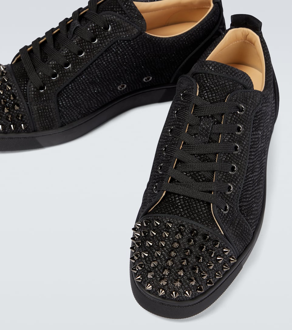 black louis junior spikes sneakers
