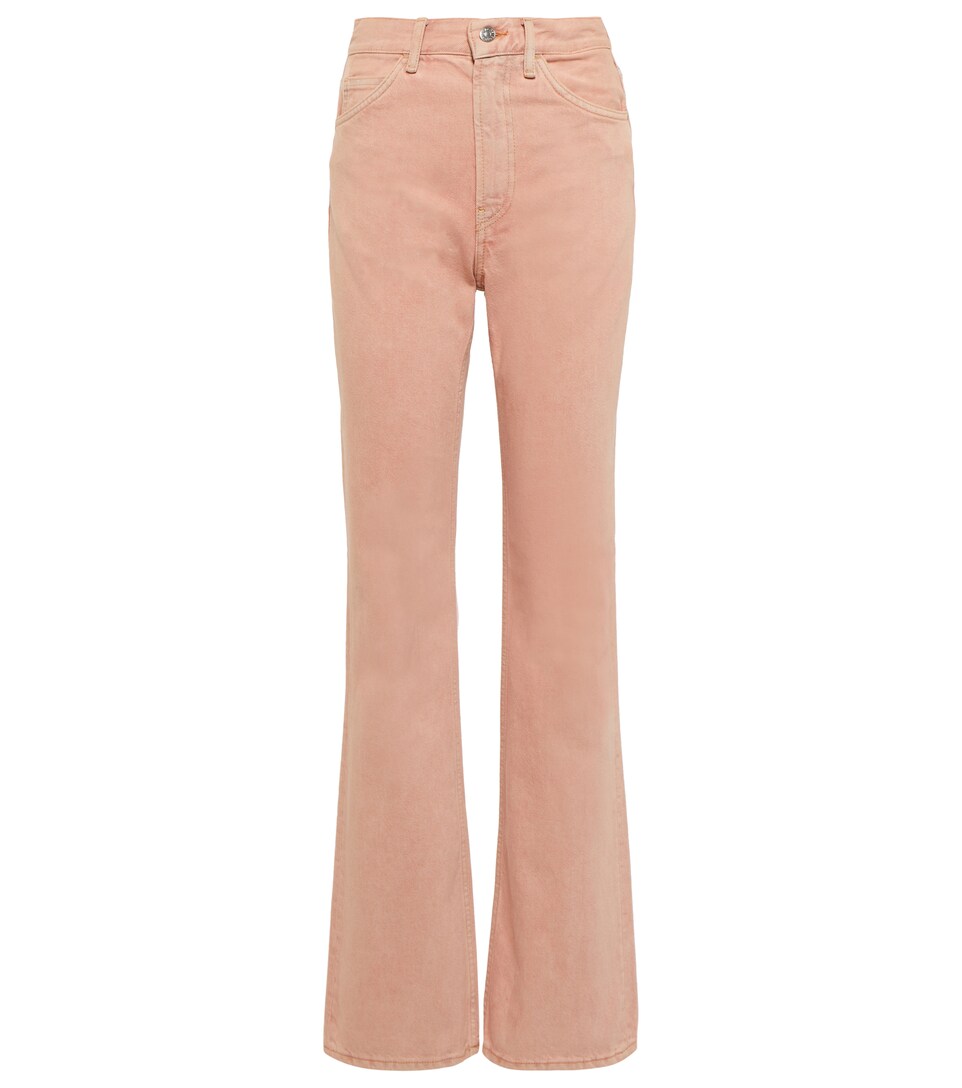 Acne Studios - High-rise flared jeans 