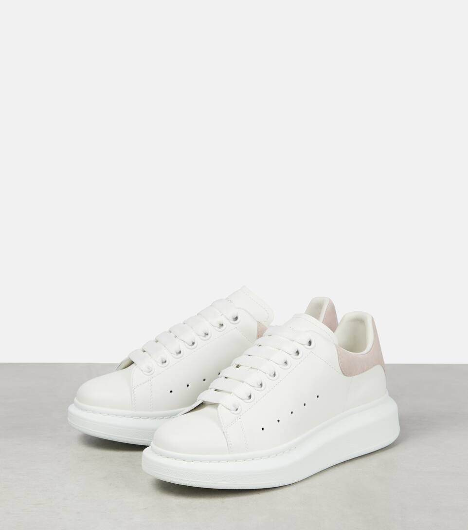 ALEXANDER MCQUEEN Leather sneakers,P00390889