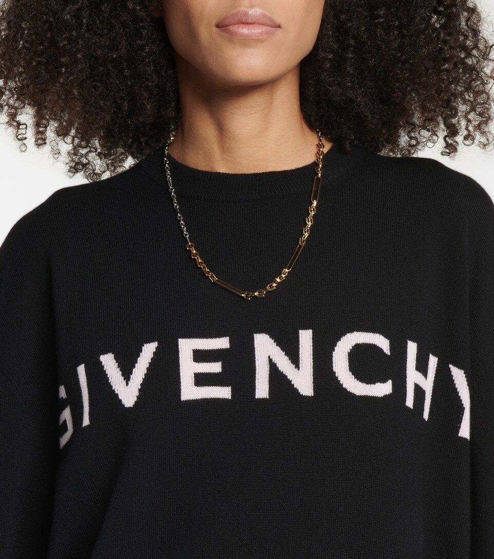 givenchy intarsia sweater