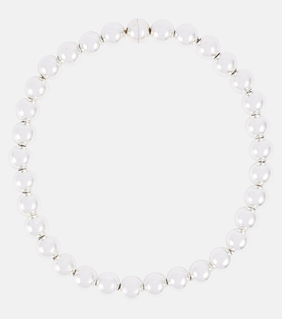 Jil Sander - Sterling silver choker 