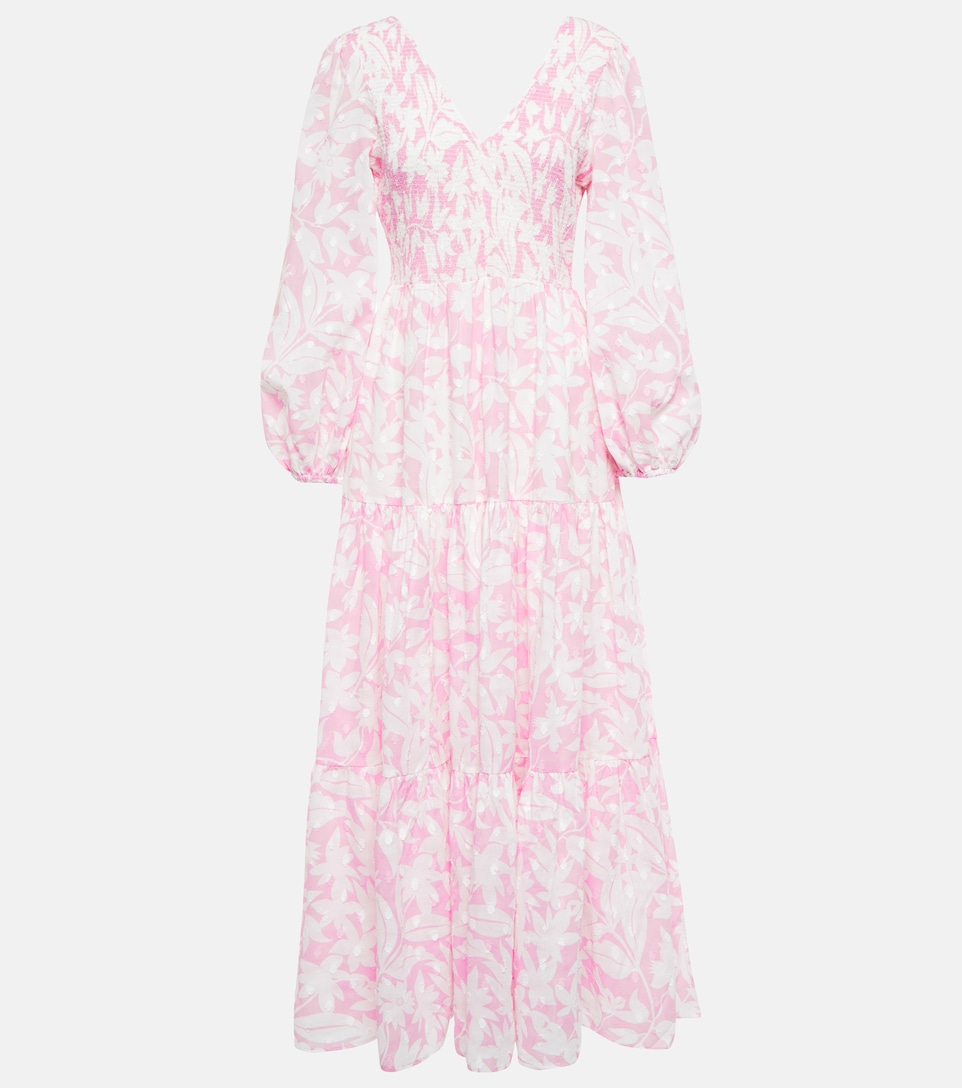 Rixo - Brooke floral cotton maxi dress 