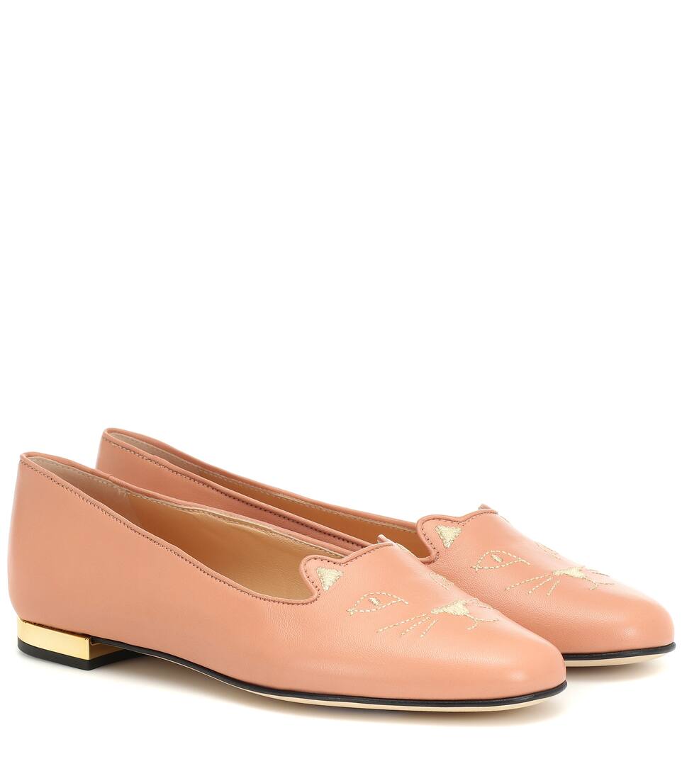Loafers Kitty aus Leder Loafers Kitty aus Leder