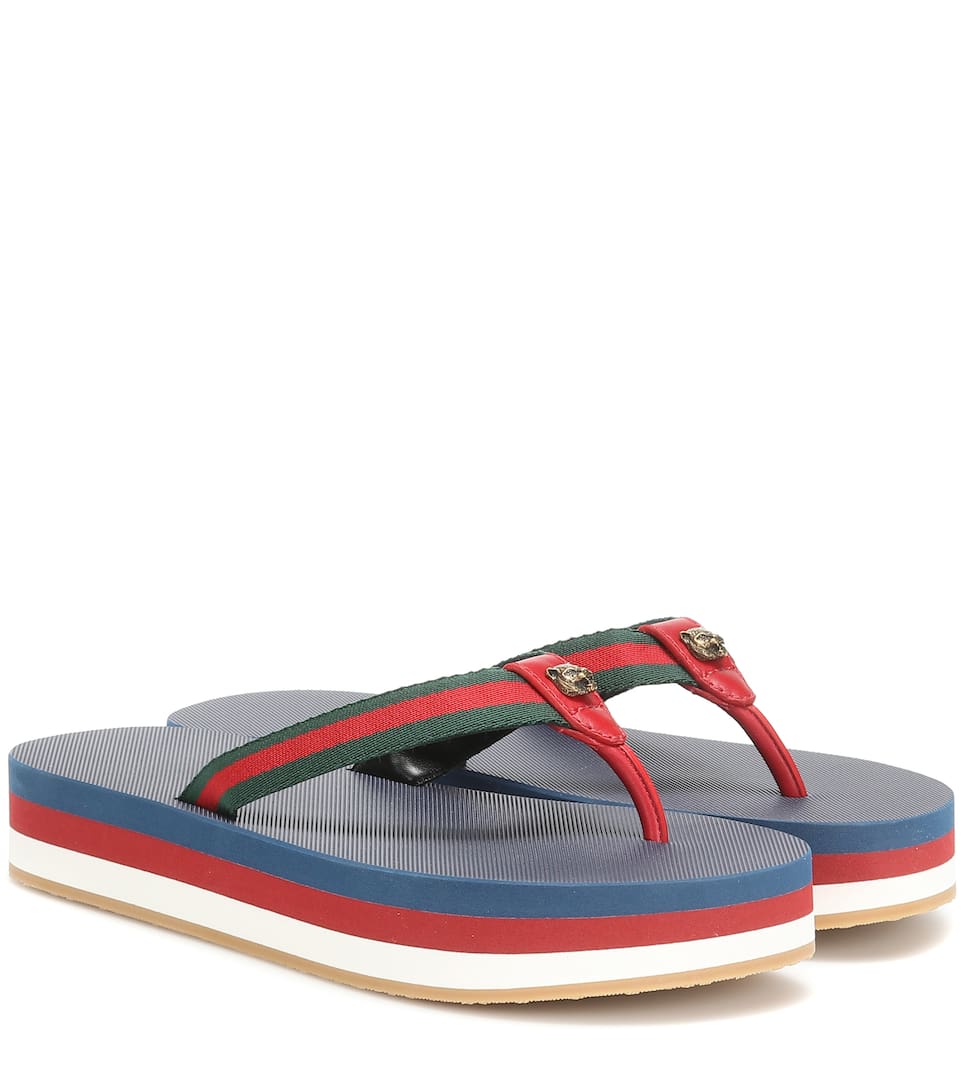 Chanclas Detalles De Detalles Con De Con Piel Chanclas vy8NwOmn0