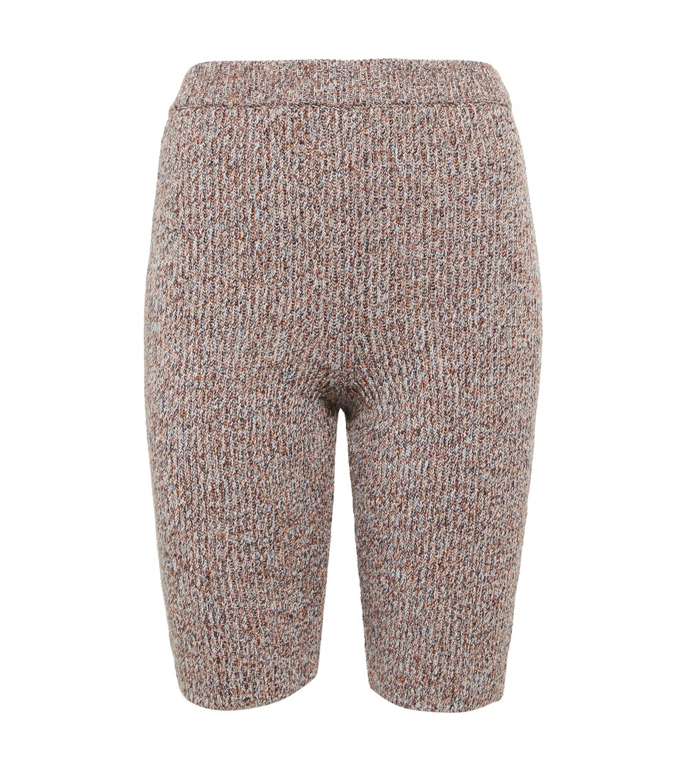 MM6 Maison Margiela - Ribbed-knit biker 
