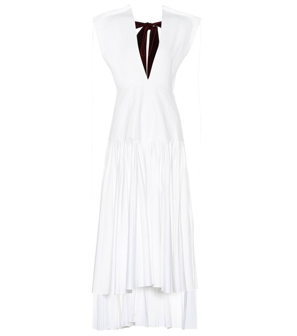 Cotone In Theodora Khaite Abito Theodora Abito Khaite In Cotone CdtshQrxB