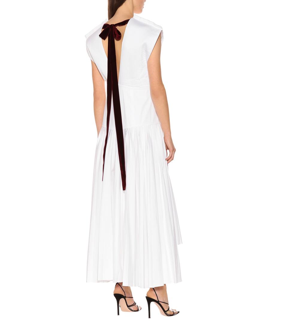 Cotone In Theodora Khaite Abito Theodora Abito Khaite In Cotone CdtshQrxB