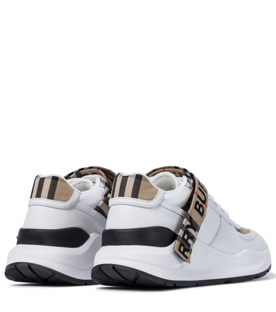 Leather Sneakers Burberry Mytheresa