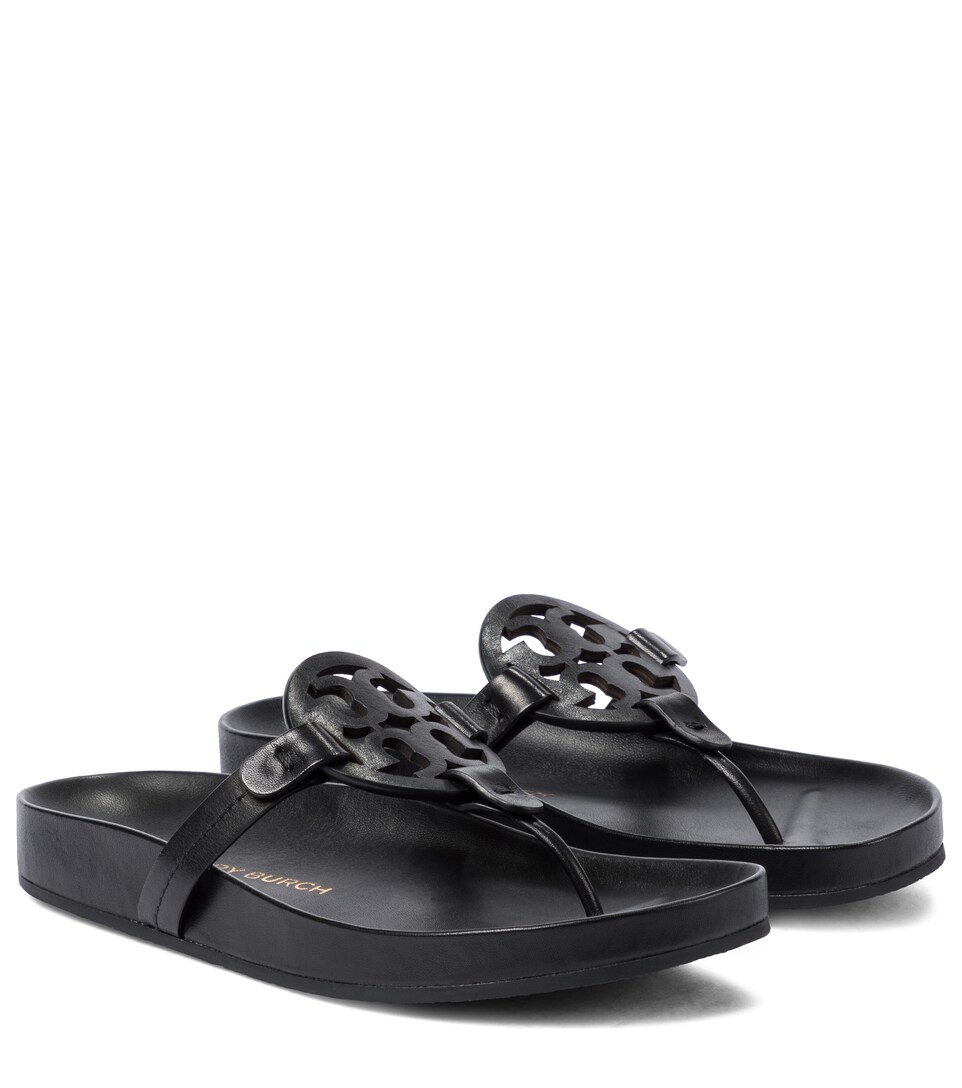 Tory Burch - Sandalias Miller de piel | Mytheresa