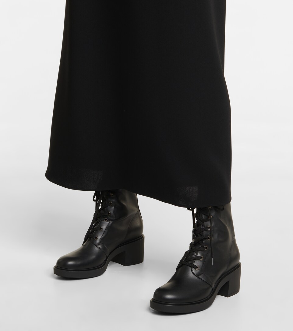 Gianvito Rossi - Botines Foster de piel | Mytheresa
