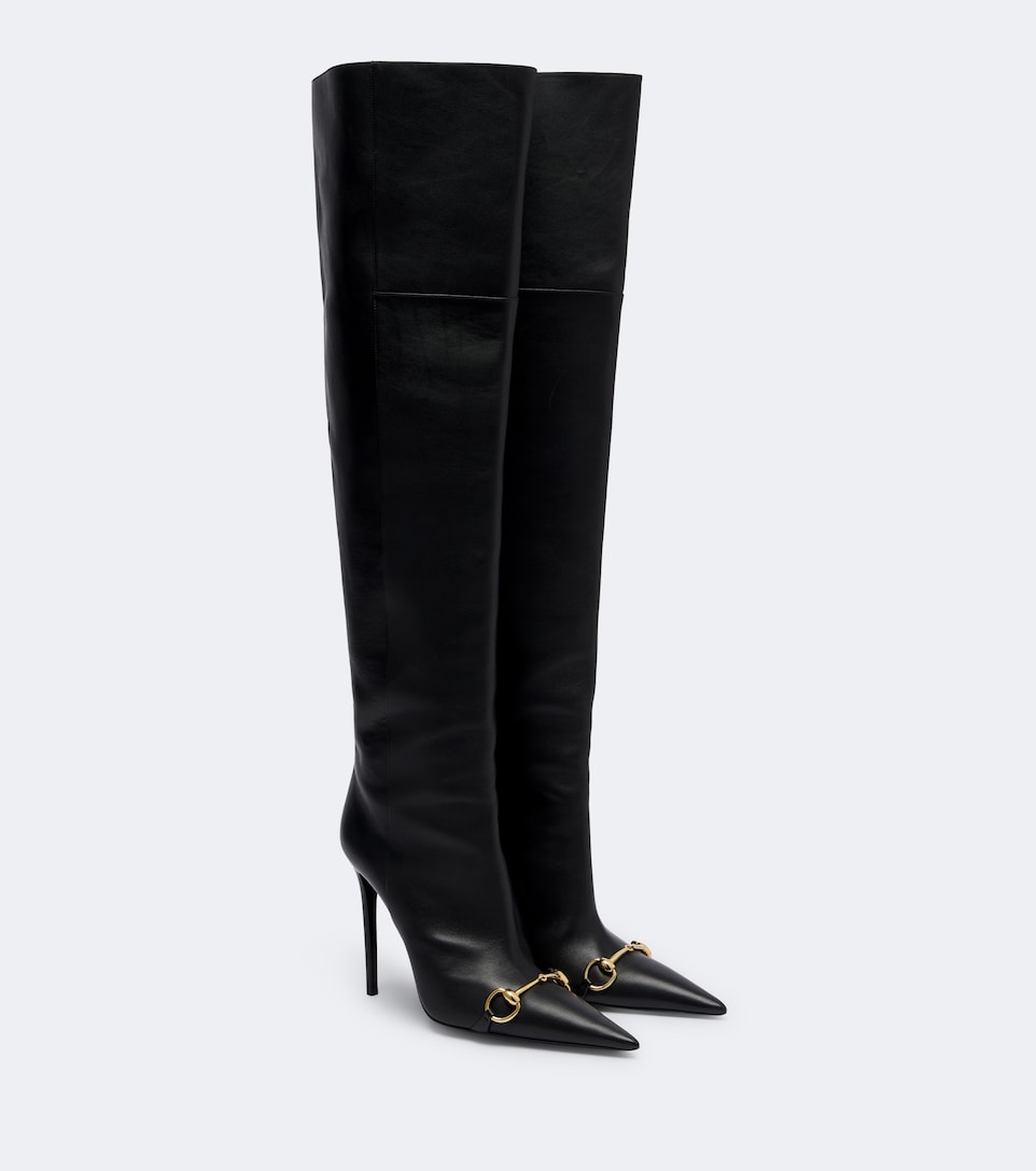 Donna Horsebit over-the-knee boots