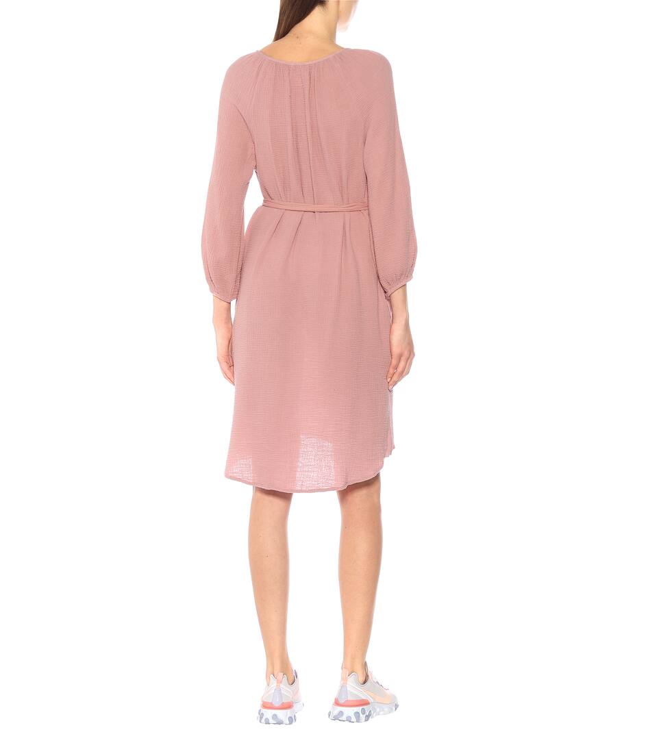 Kandra En Velvet Coton Robe DE9WHI2Y