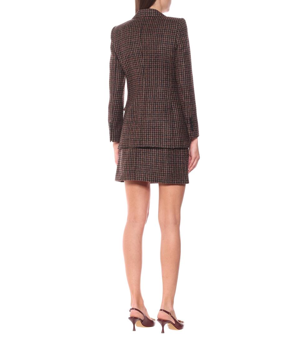 Tweed Wool And Alpaca Blend Blazer Dolce Gabbana Mytheresa