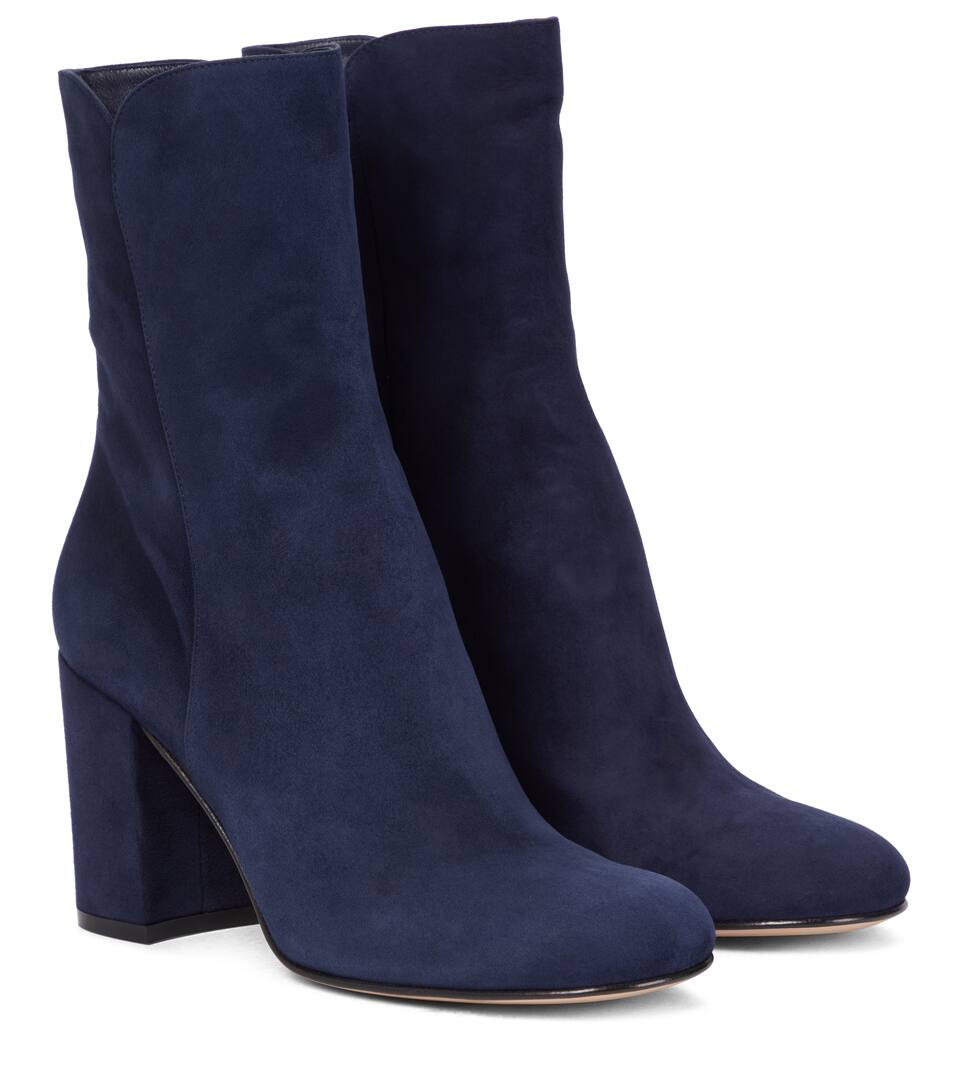 Gianvito rossi suede ankle boots clearance